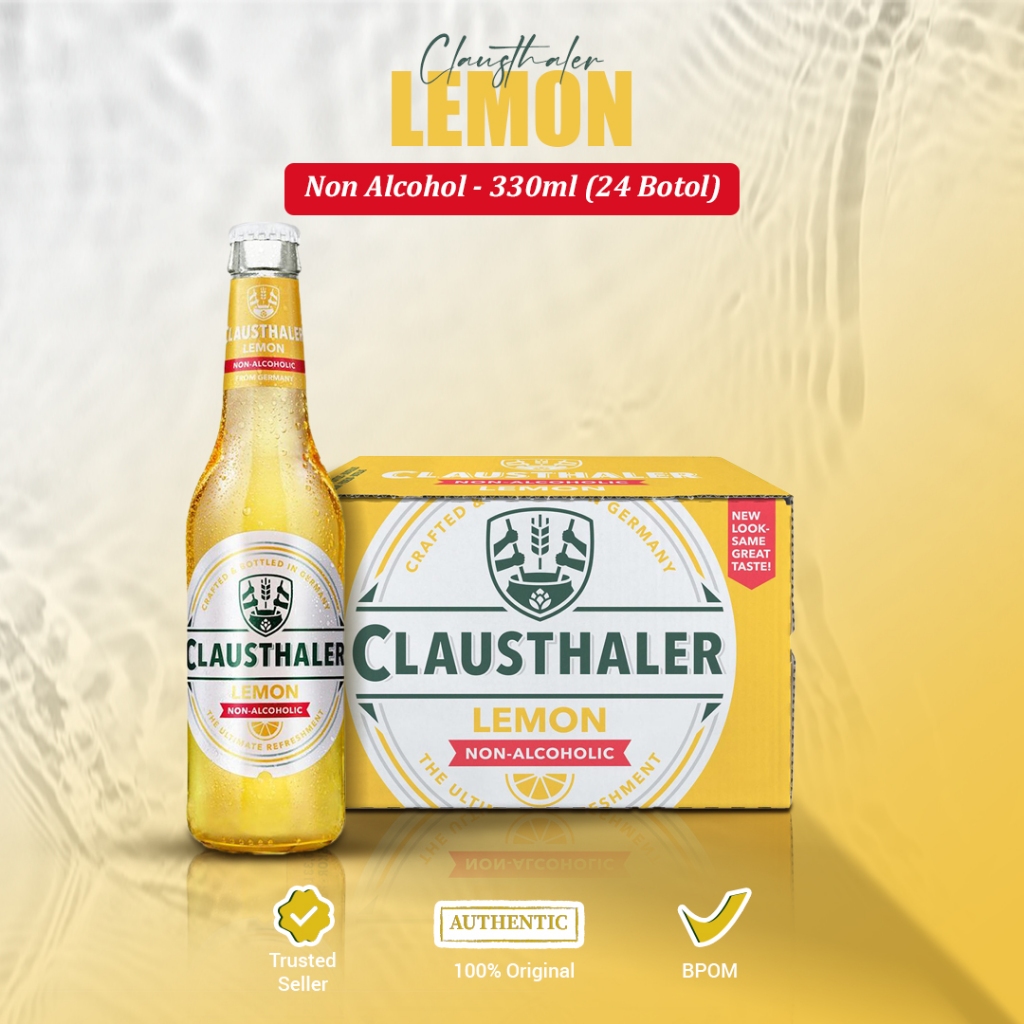 

Clausthaler Lemon 330ml [24 Botol]