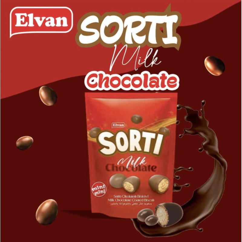 

HALAL SORTI ELVAN MIX / DARK / MILK CHOCOLATE 120 GR
