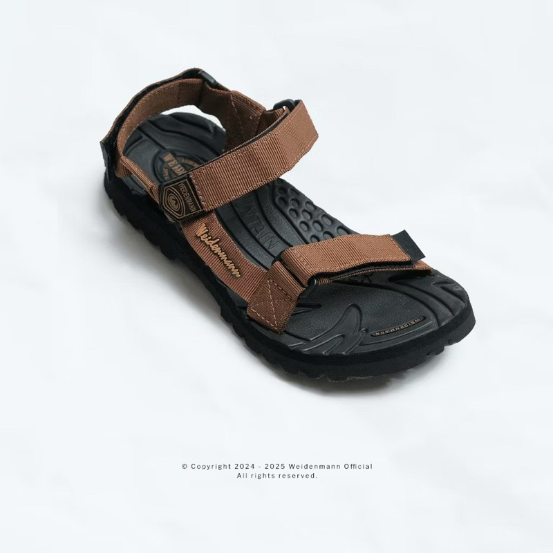 Sandal Gunung Pria Cowok Weidenmann Climber 05 Coklat Brown Kopi Sol Kuat Cengkeraman Tajam Tidak Li