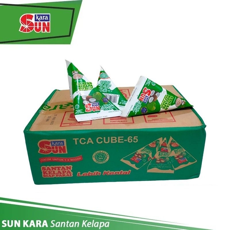 

[1 Dus] Sun Kara Santan Kelapa Instant Siap Pakai isi 36