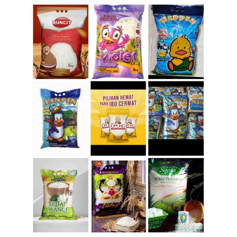 

Beras pin pin 5kg