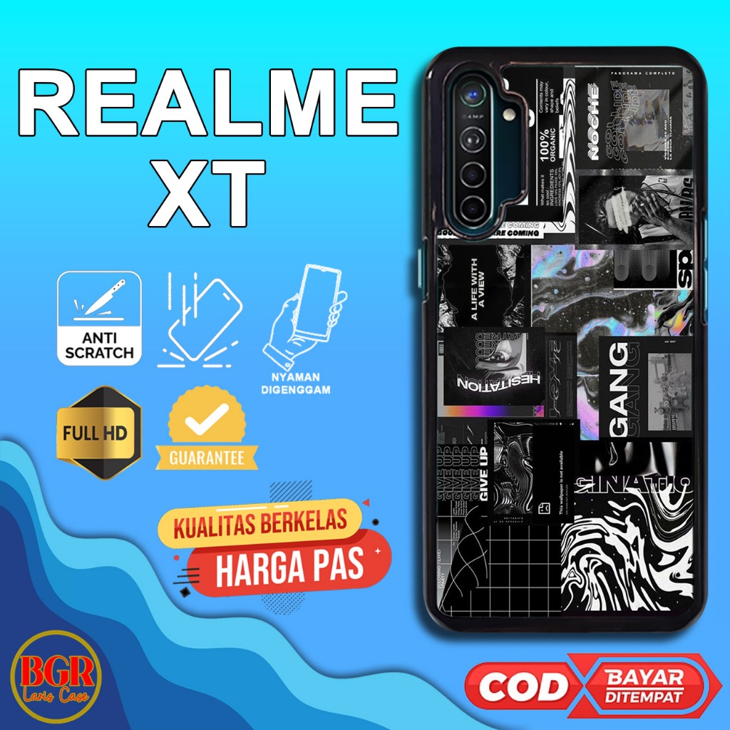 Case Realme XT Terbaru [Brand Aesthe] Hardcase Softcase Premium Glossy Bgrlariscase Casing Realme XT