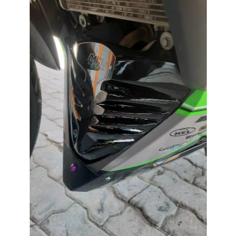 Vgrill Ninja 250FI Cover Blok Mesin Ninja 250FI