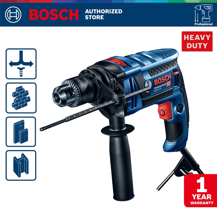Bosch Impact Drill / Bor Tangan Listrik Impact 750Watt 13mm GSB 16 RE