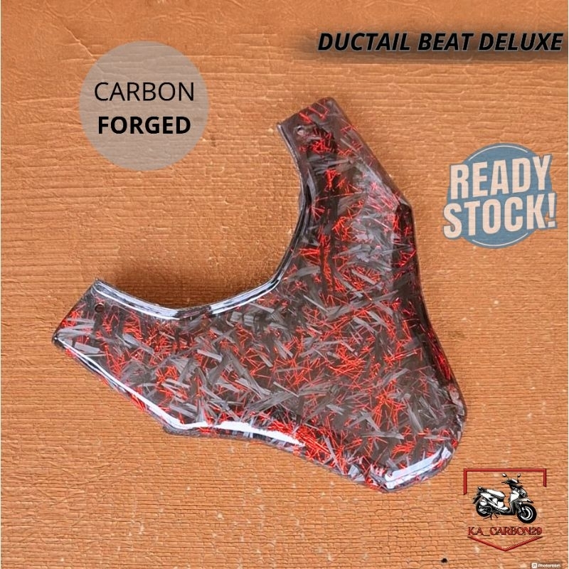 COVER STOPLAMP BELAKANG BEAT DELUXE CARBON FORGED