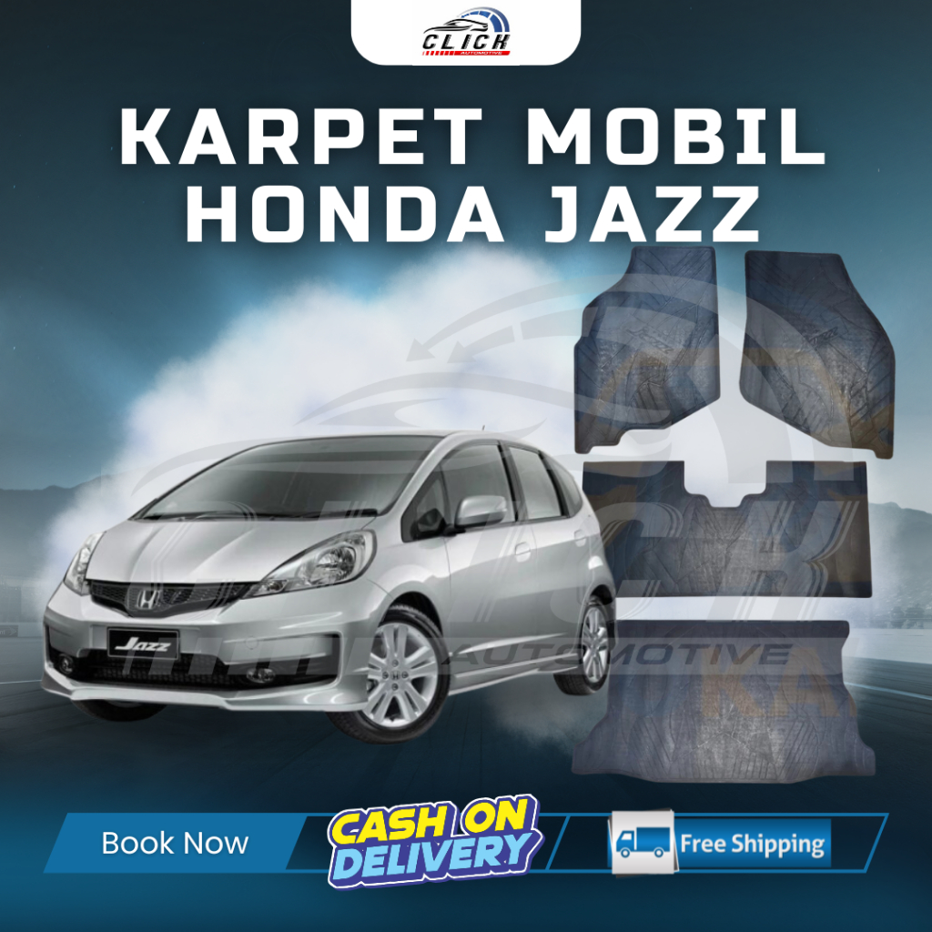 Karpet Lantai Karet Honda Jazz & All New Jazz / Karpet Mobil Karet Jazz Lama Sampai Terbaru
