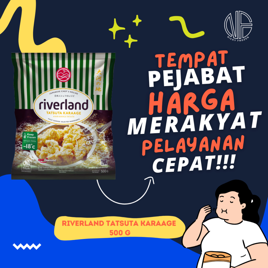 

RIVERLAND TATSUTA KARAAGE 500 G