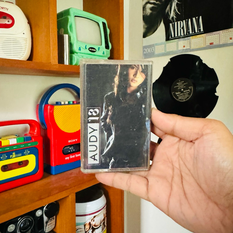 Kaset Pita / Tape / Walkman Audy 18 Original 100% Berfungsi / Tested Indonesia Luar Campur