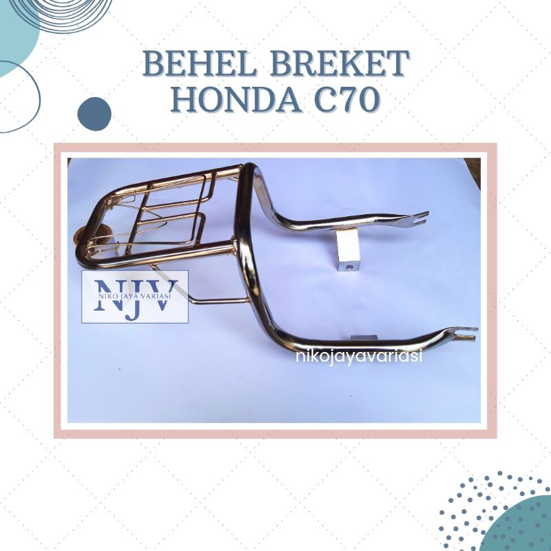 Behel Honda C70 / Breket / Variasi Motor / Aksesoris Motor