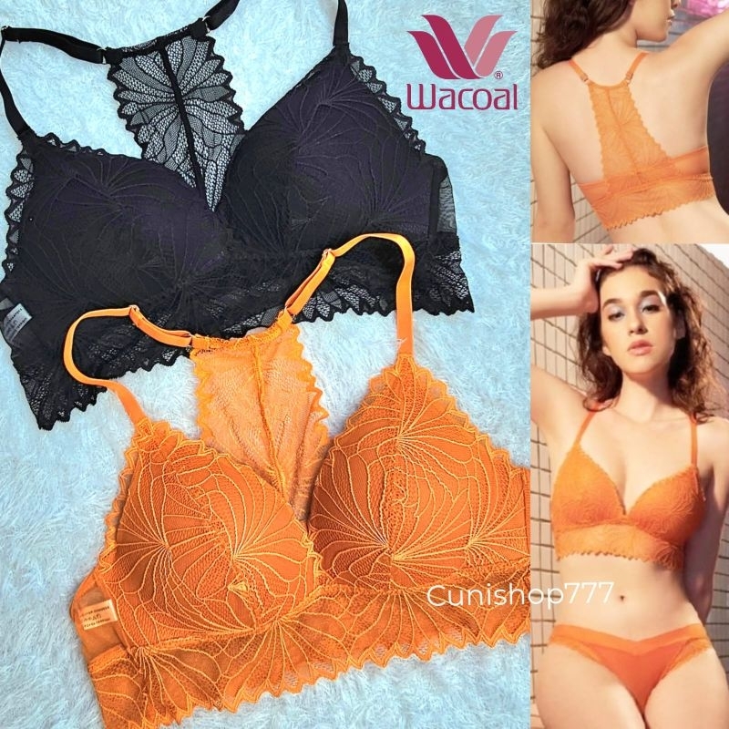 BRA WACOAL MOOD LOVELY TANPA KAWAT BUSA PUSHUP PUSH UP BRALETTE BRALETE RENDA LACE TANPA KAIT ib4561