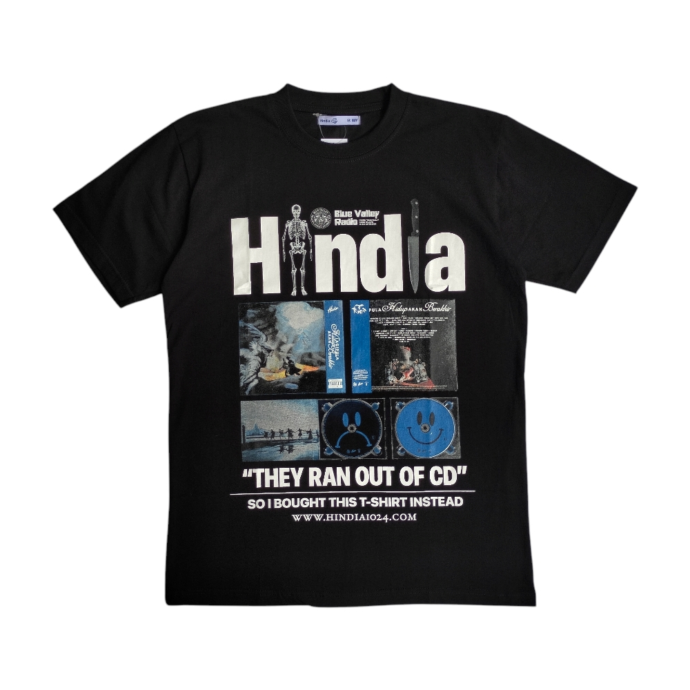 TSHIRT HINDIA - SOLD OUT (BLACK)