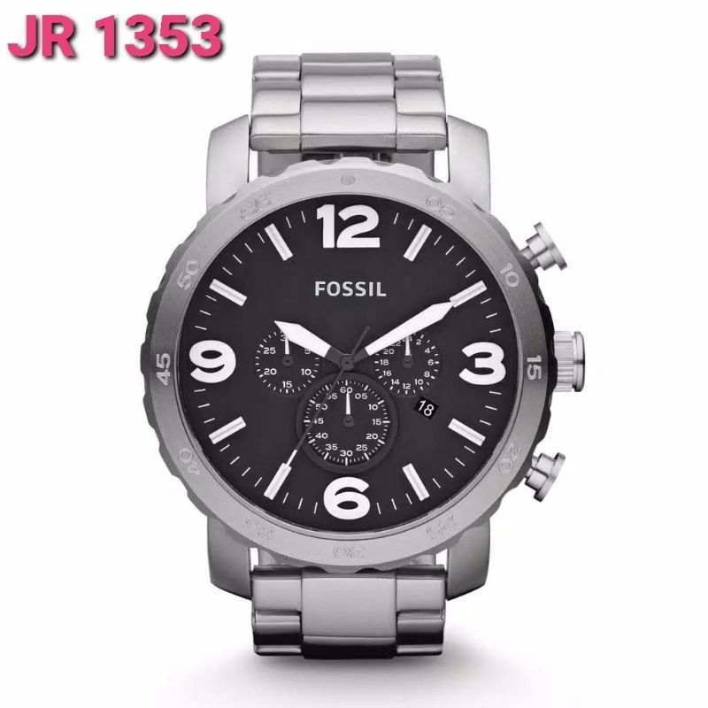 JAM TANGAN PRIA TERLARIS JR1353 / JR 1353 SERIES STRAP RANTAI LOSEPACK
