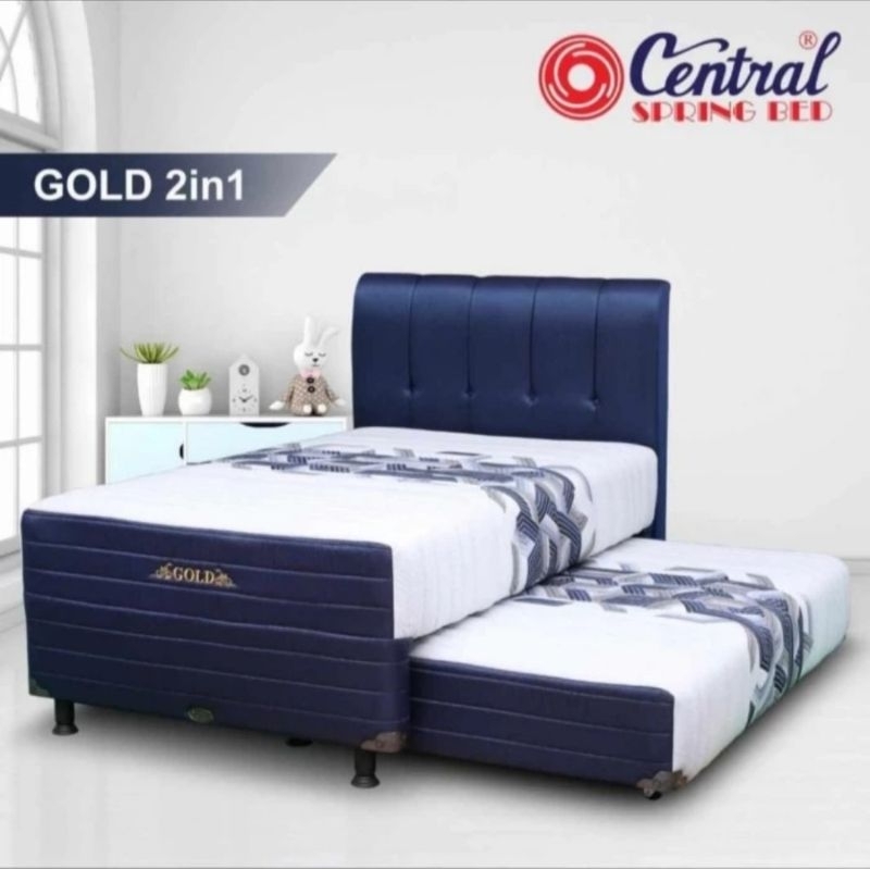 kasur 2in1 central gold 90×200