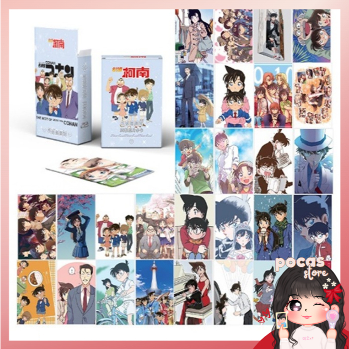 [PS] DETECTIVE CONAN HOLOGRAM PHOTOCARD LOMO CARD PHOTO CARD KPOP LOMOCARD ANIME PHOTOCARD