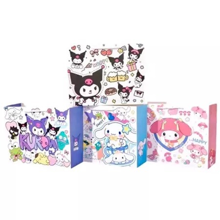 

PAPER BAG SANRIO / TAS KANTONG KADO / GOODIE BAG KUROMI MELODY