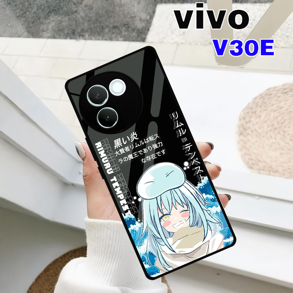 [ MS60 ]  Case Glossy HD VIVO V30E  | Case Kekinian Murah Kualitas Premium |XINGSHOP |Casing Kilau P