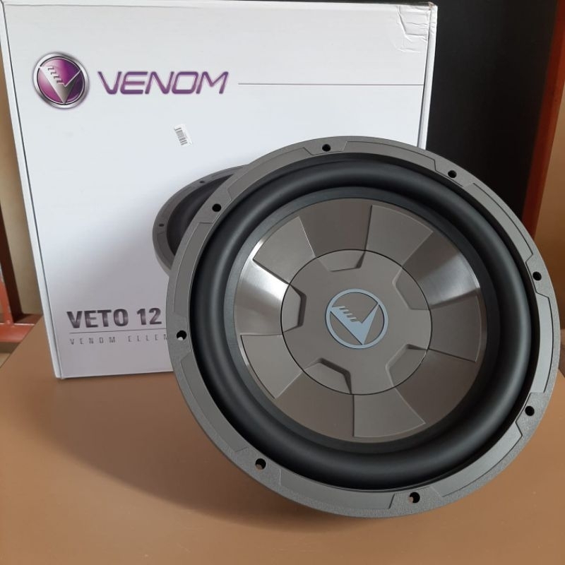 SUBWOOFER VENOM VETO 12 INCH SUB VENOM VETO12 ORIGINAL SUBWOOFER VENOM