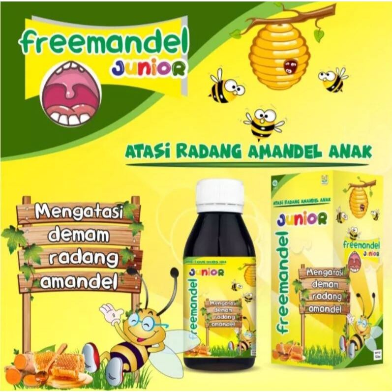 

Madu Freemandel Madu Amandel Herbal Radang Tenggorokan