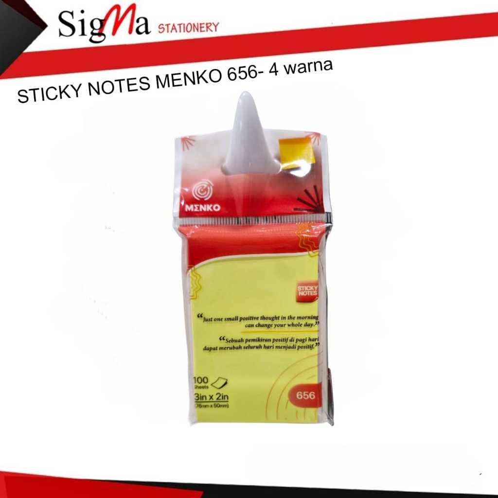 

Menko Sticky Notes 656 / Catatan Tempel / Kertas Penanda Menko 656