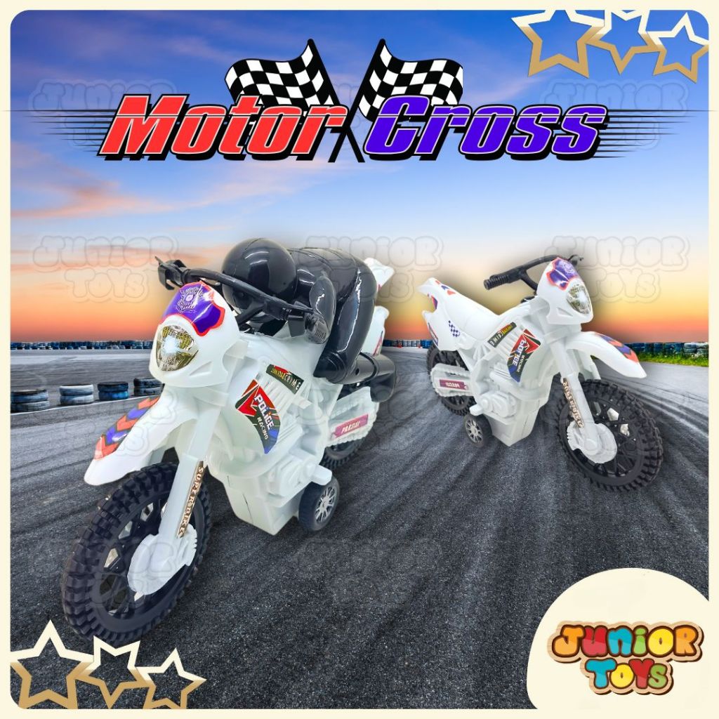 Promo Motor Motoran Anak Motor Cross Motor Balap Mainan Anak