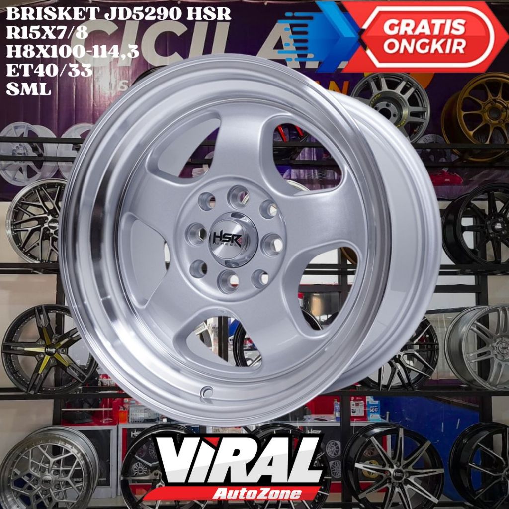 Velg Mobil TIMOR , BALENO , VIOS , CITY , HSR BRISKET RING 15 R15 CELONG