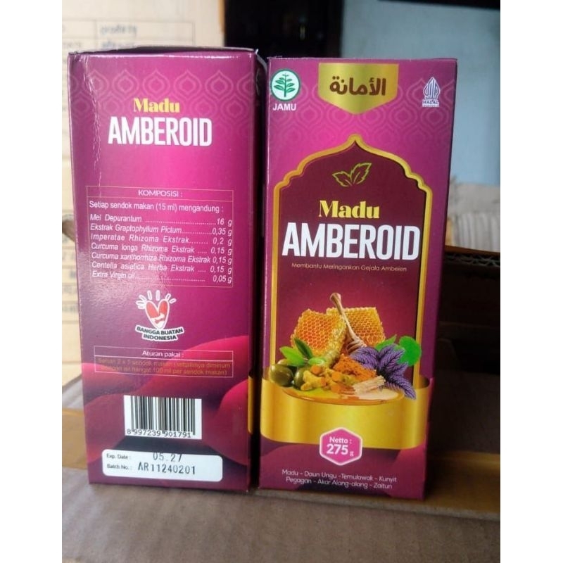 

Madu Amberoid Amanah