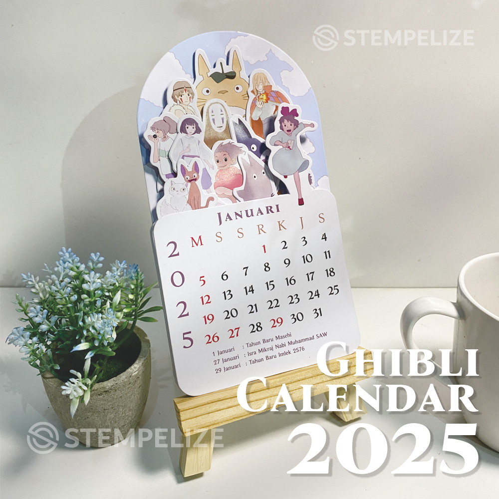

Kalender Ghibli 2025 / Ghibli Calendar Character 2025