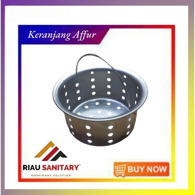 keranjang affur tempat sampah bak cuci piring saringan sampah wastafel cuci piring