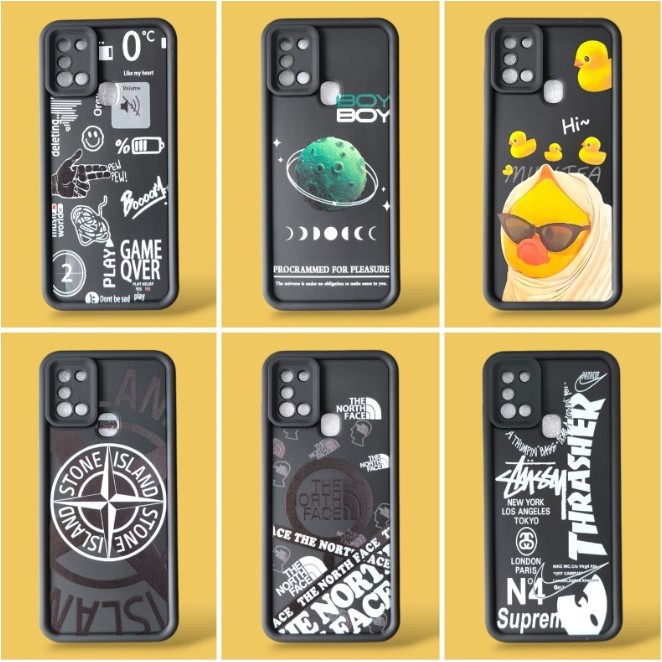 CASE SAMSUNG A53/A52/A33/A32/A25/A23/A21S/A20/A30/A15 Casing Corak Labubu SOFT CASE SILICONE Motif K