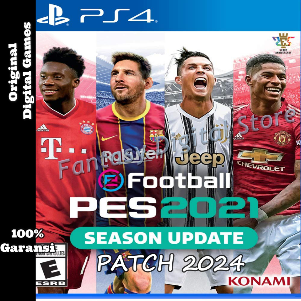 Pes 2021 PS4 PS5 Digital + PATCH 2024