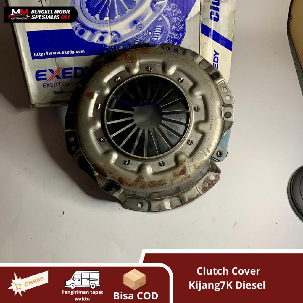 CLUTCH COVER - DEKRUP - MATAHARI TOYOTA KIJANG 7K DIESEL MERK EXEDY