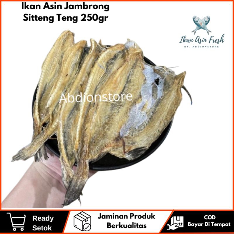 

Murah Ikan Asin Jambrong Sitteng Teng Ikan Kerupuk Tipis Super Fresh 250gr Enak Terjangkau