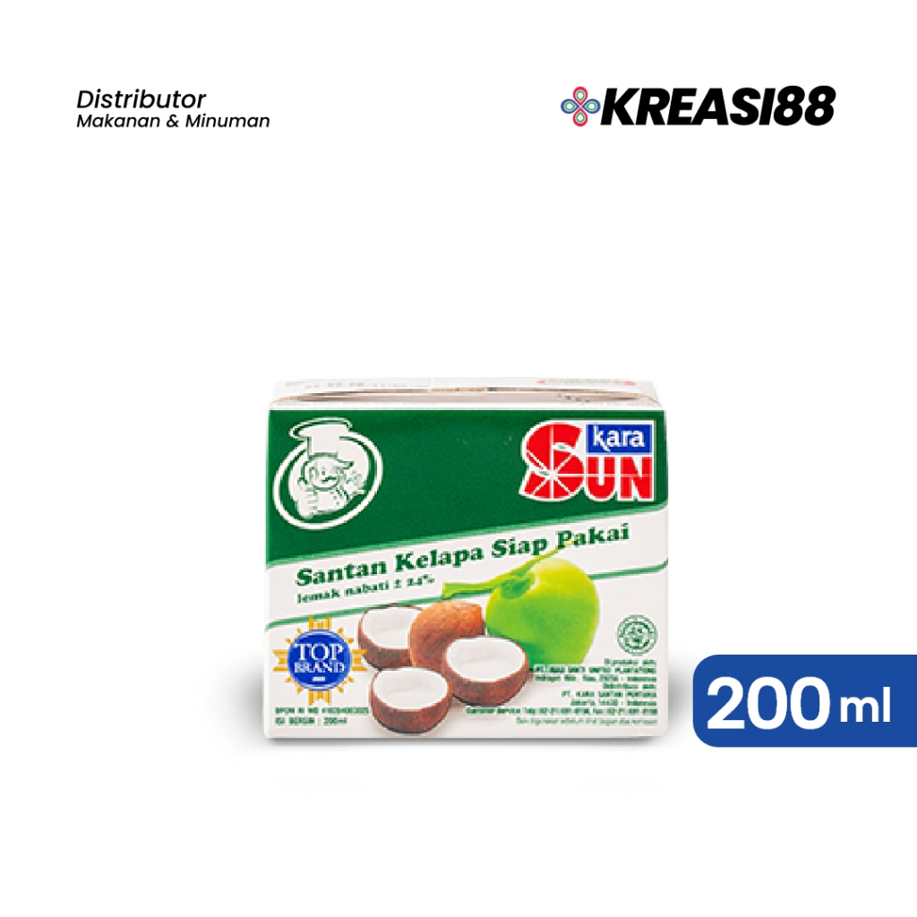

Sun Kara Sunkara Santan Santen 200ml