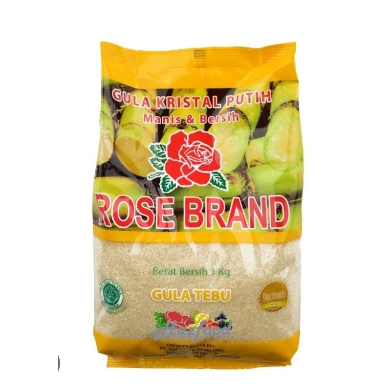 

GULA PASIR MERK ROSE BRAND 1KG GULA KRISTAL PUTIH MANIS&BERSIH