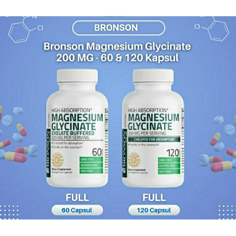 Magnesium Glycinate Bronson 200MG