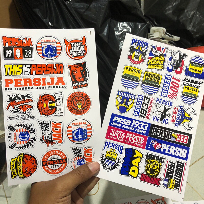 

sticker persija persib sticker bola indonesia