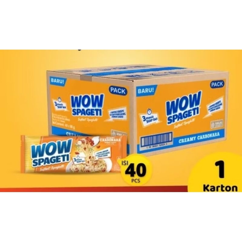 

Pasta Wow Spageti All Varian ( 1dus isi 40pc