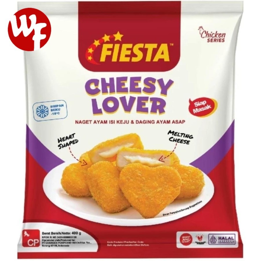 

FIESTA CHEESY LOVER 400GR