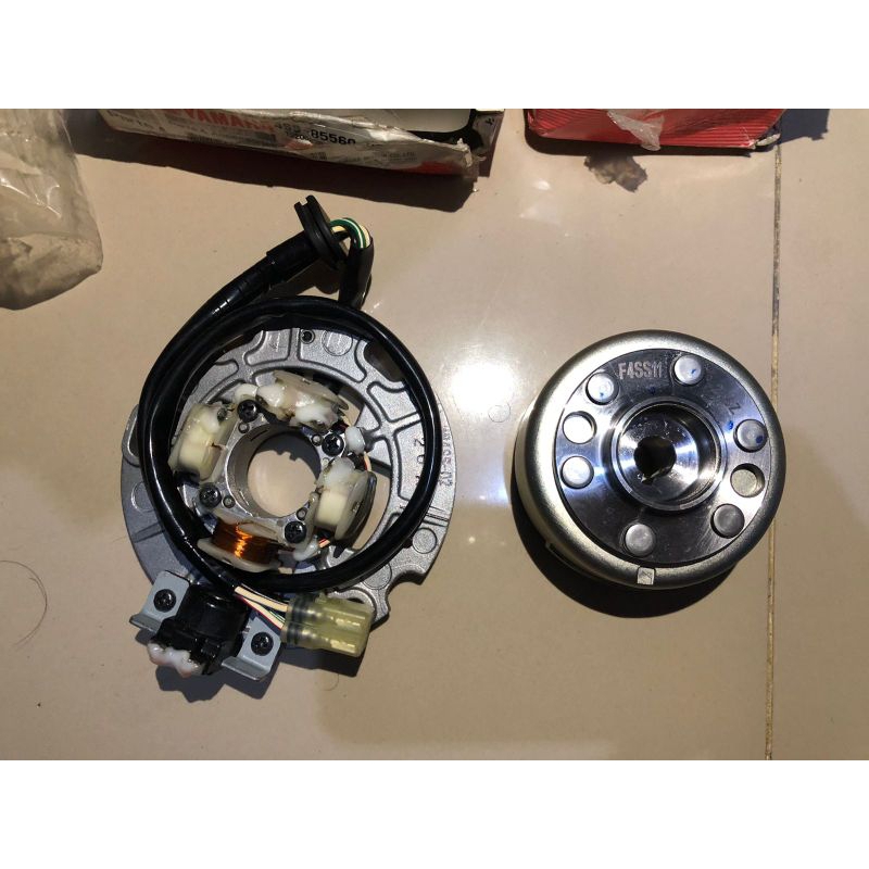 Magnet & Spull YZ125 Part Number Original Japan
