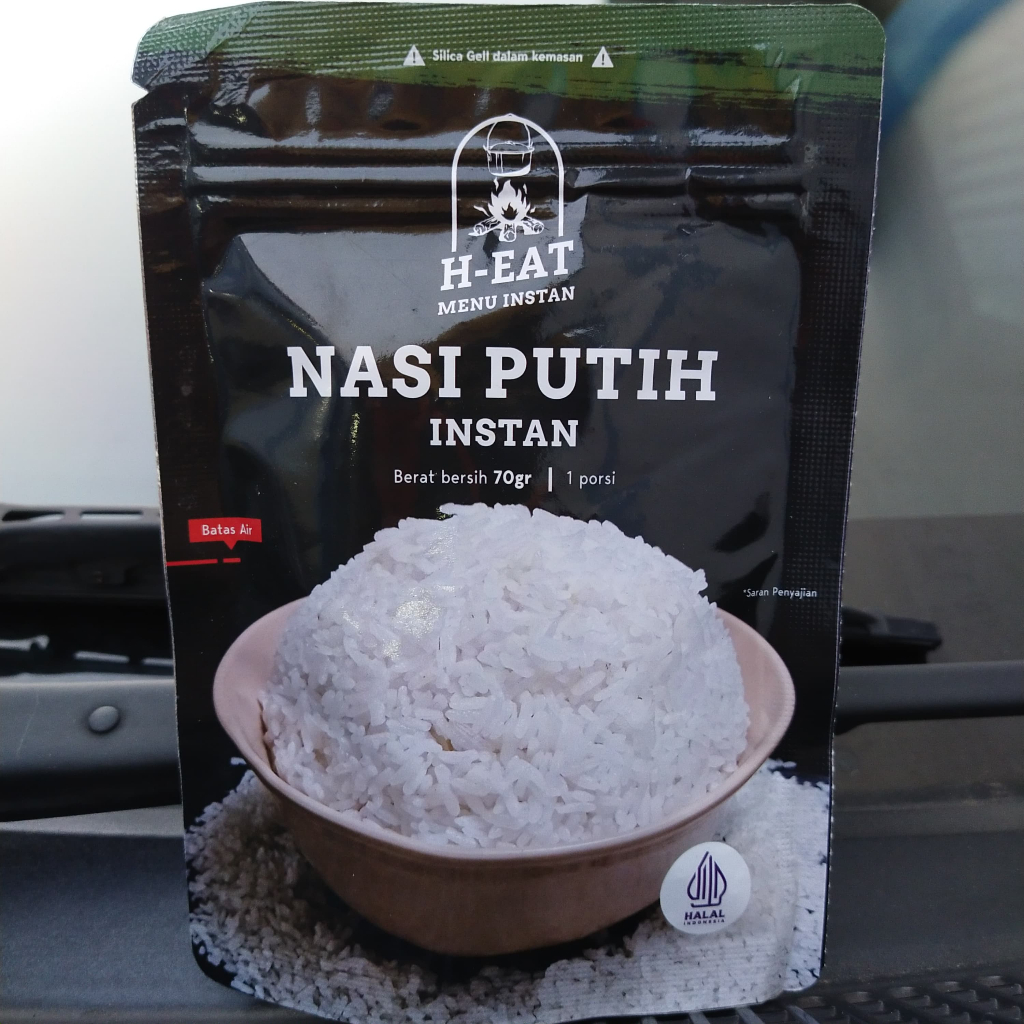 

H-Eat Nasi Putih Instan 1porsi Tinggal Seduh
