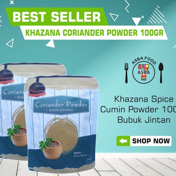 

KHAZANA CORIANDER POWDER 100GR