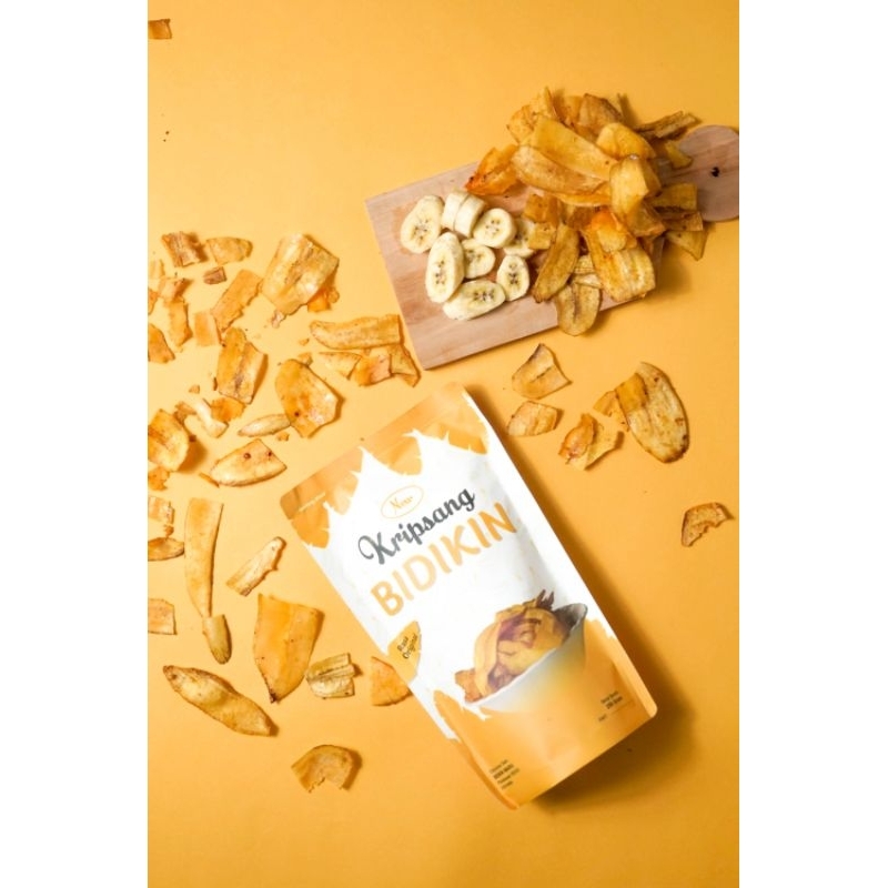 

Kripik Pisang Bidikin Rasa Original kemasan 100G