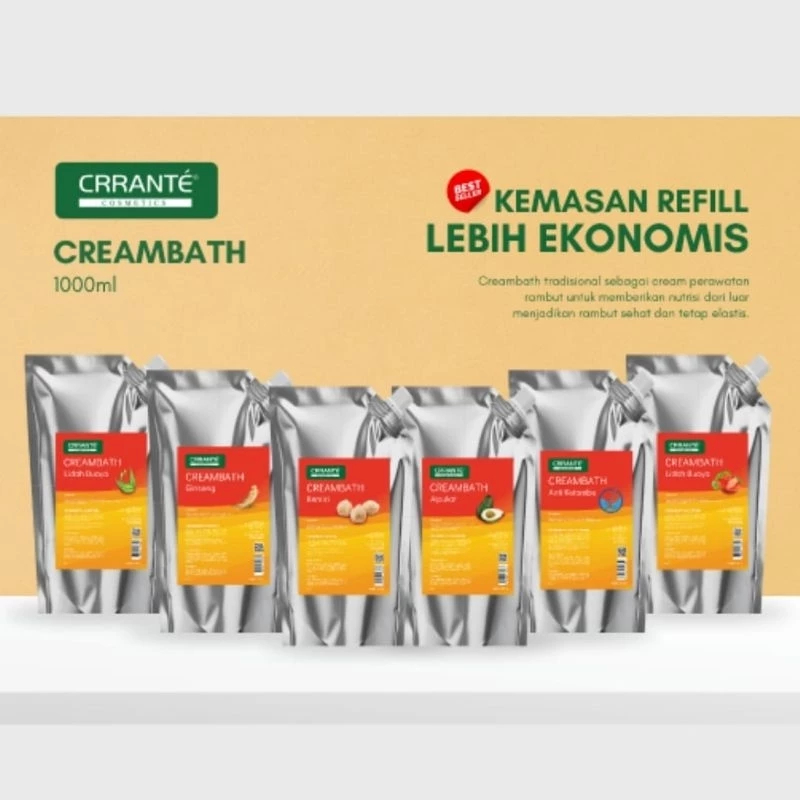 Crrante Creambath Refill 1000gr