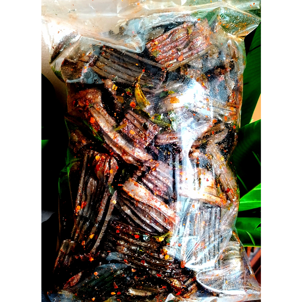

kerupuk jengkol pedas daun jeruk isi 1kg