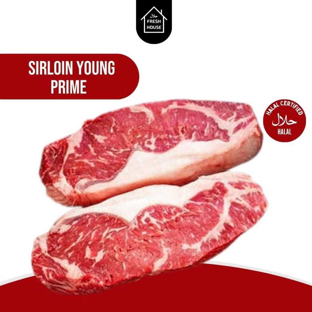 

DAGING SAPI MUDA/SIRLOIN YOUNG PRIME FROZEN 500GR