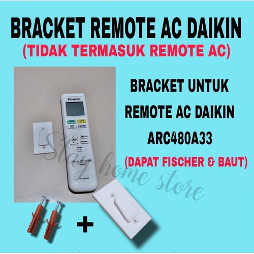 Tempat remote ac daikin hoder remote daikin