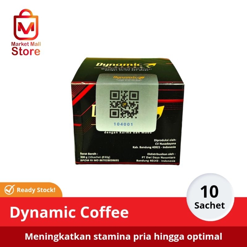 

Kopi Dynamic 1 box isi 10 sachet Kopi Dinamik Original 100% BPOM HALAL Kopi Stamina Pria Dewasa