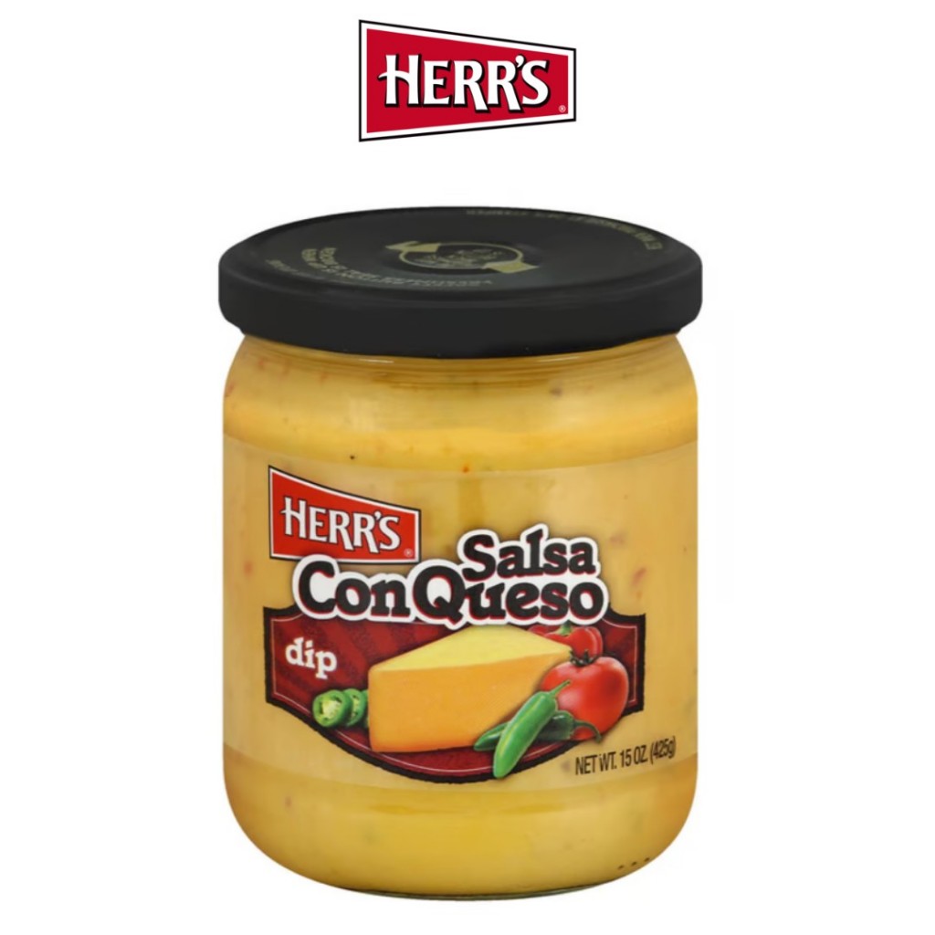 

HERRS SALSA CON QUESO DIP 15oz herr's Original