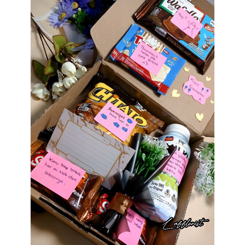 

[Lafflorist] Snack Gift | Hampers | Gift box | Snack hadiah