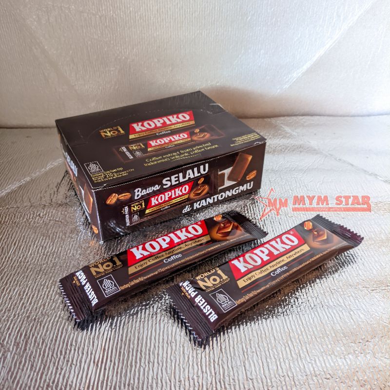 

Kopiko Blister Pack Coffee Candy - Permen Kopi Box isi 12 Bungkus